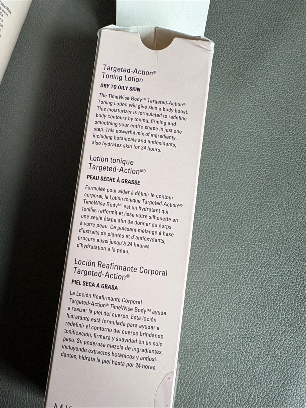 Mary Kay Timewise Body Toning Lotion - dry to oily skin, NEW in box - Picture 4 of 6
